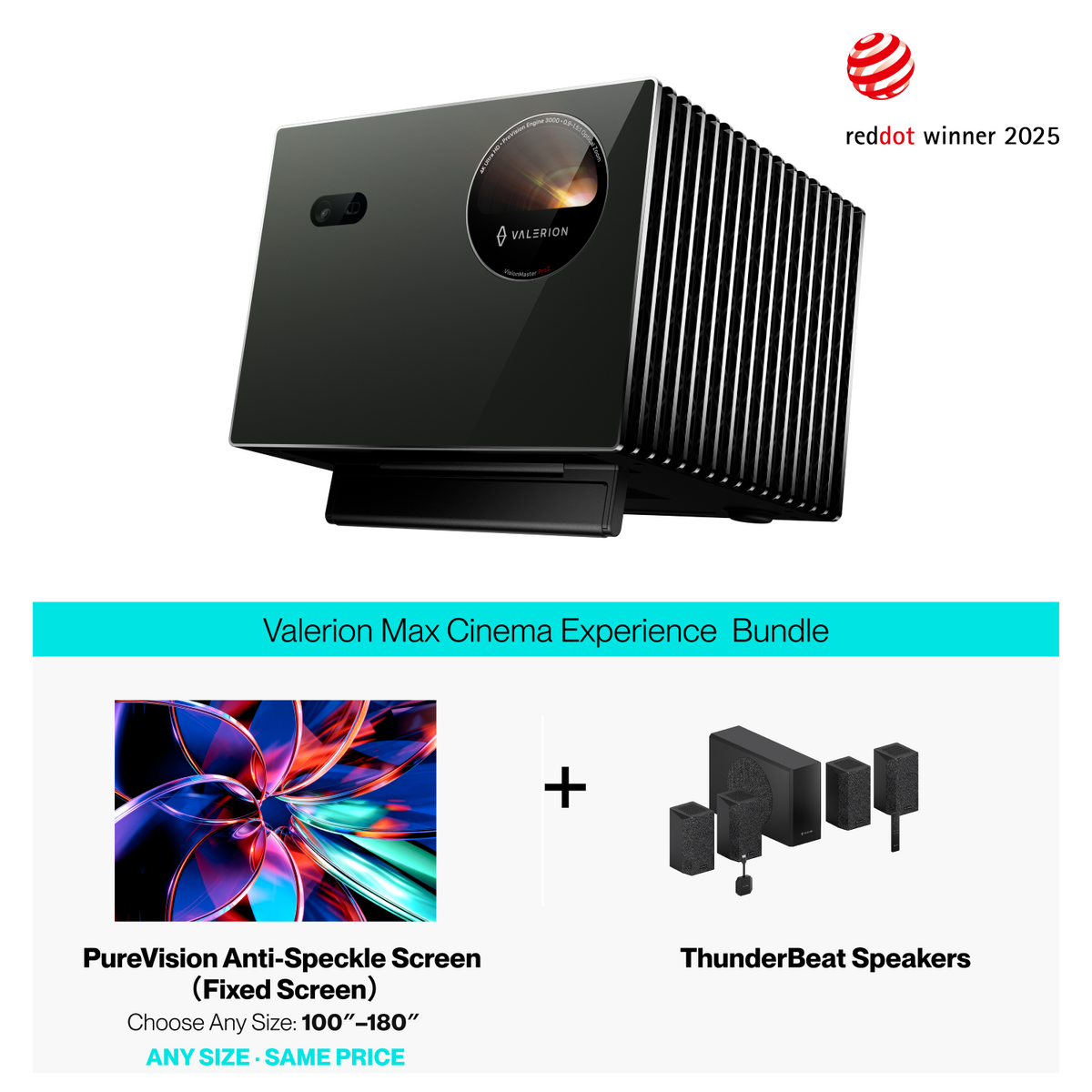 AWOL Valerion Pro 2 | 4K RGB Triple Laser Projector