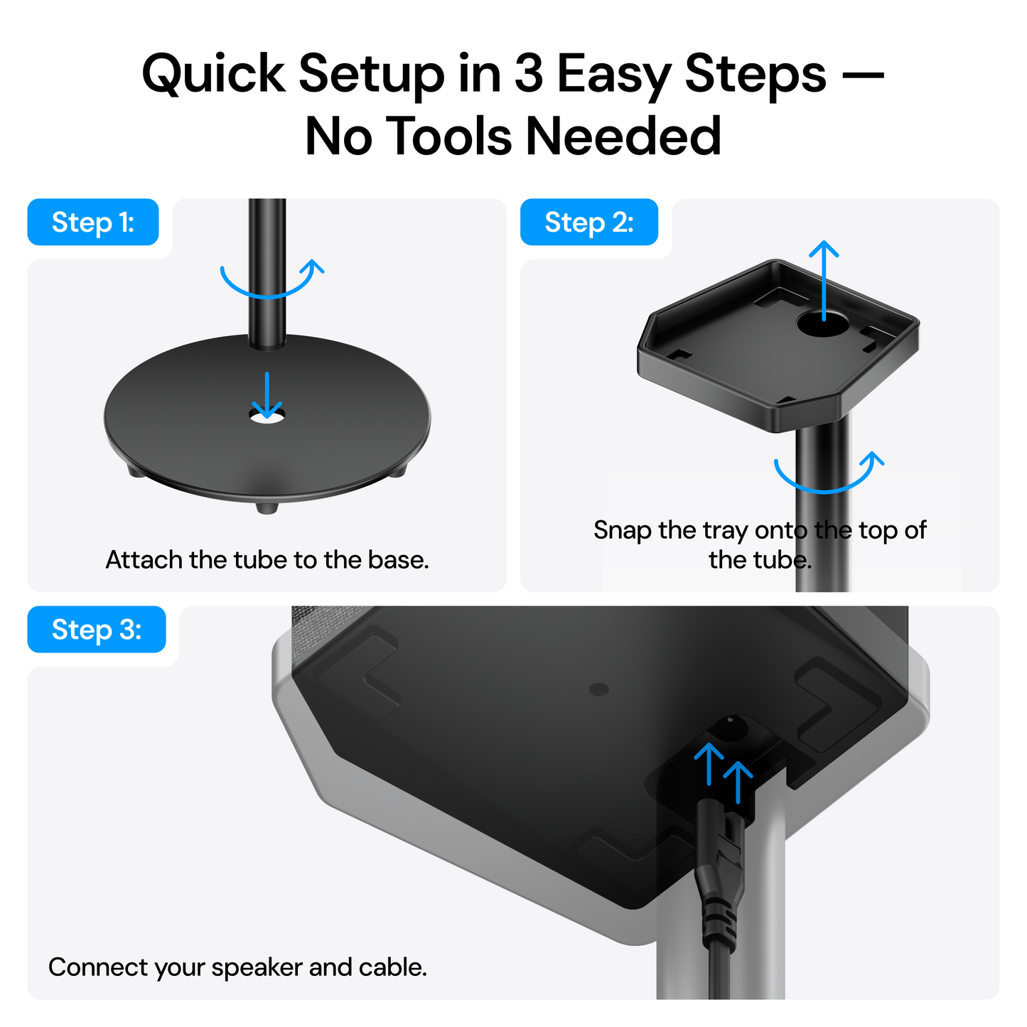 Valerion ThunderBeat Speaker Floor Stand（US/Global）