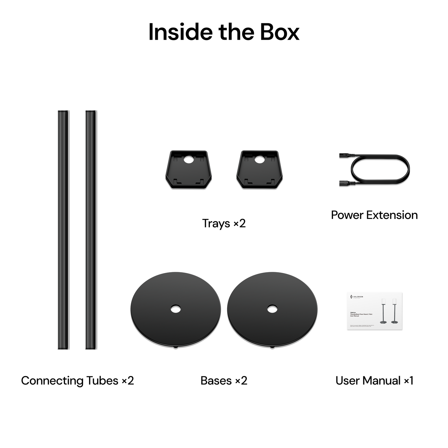 Valerion ThunderBeat Speaker Floor Stand（EU&UK）