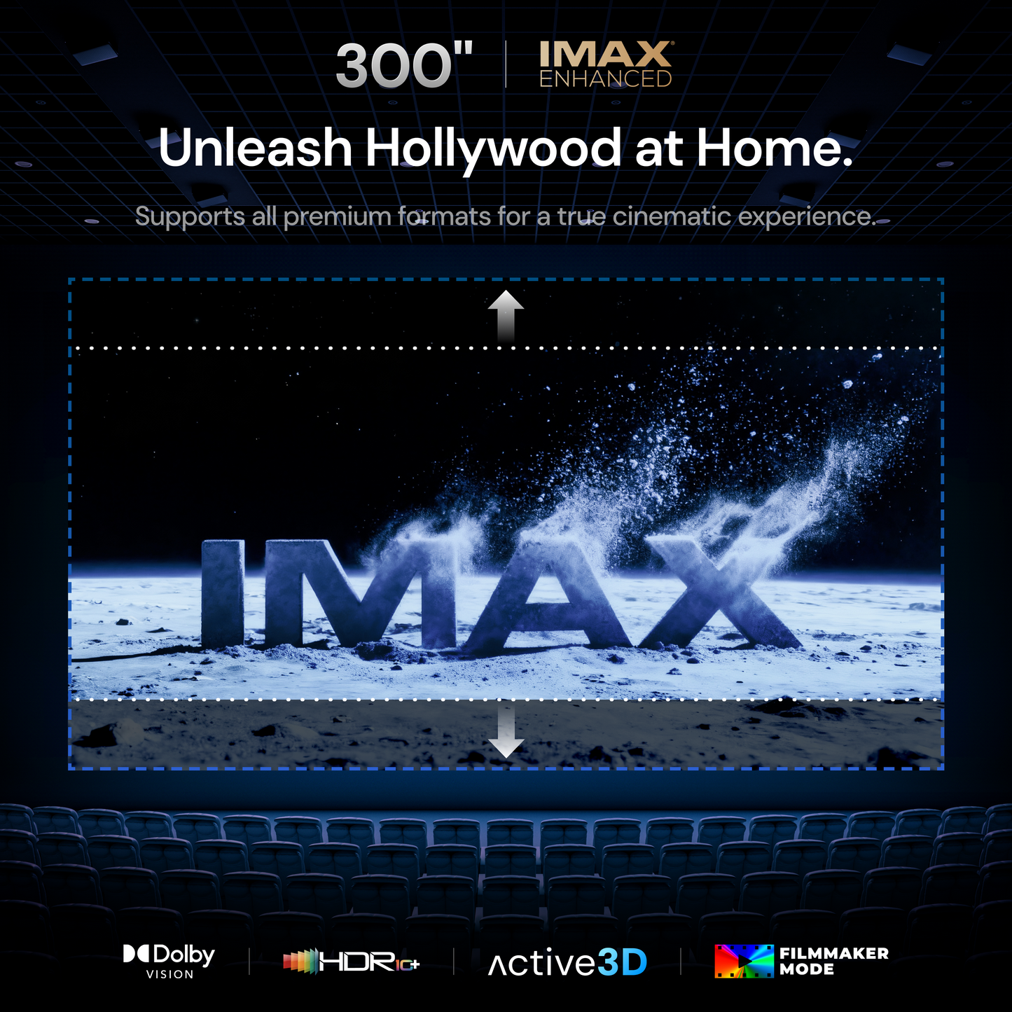 AWOL Valerion VisionMaster Max | Professional Grade 4K Home Theater Projector