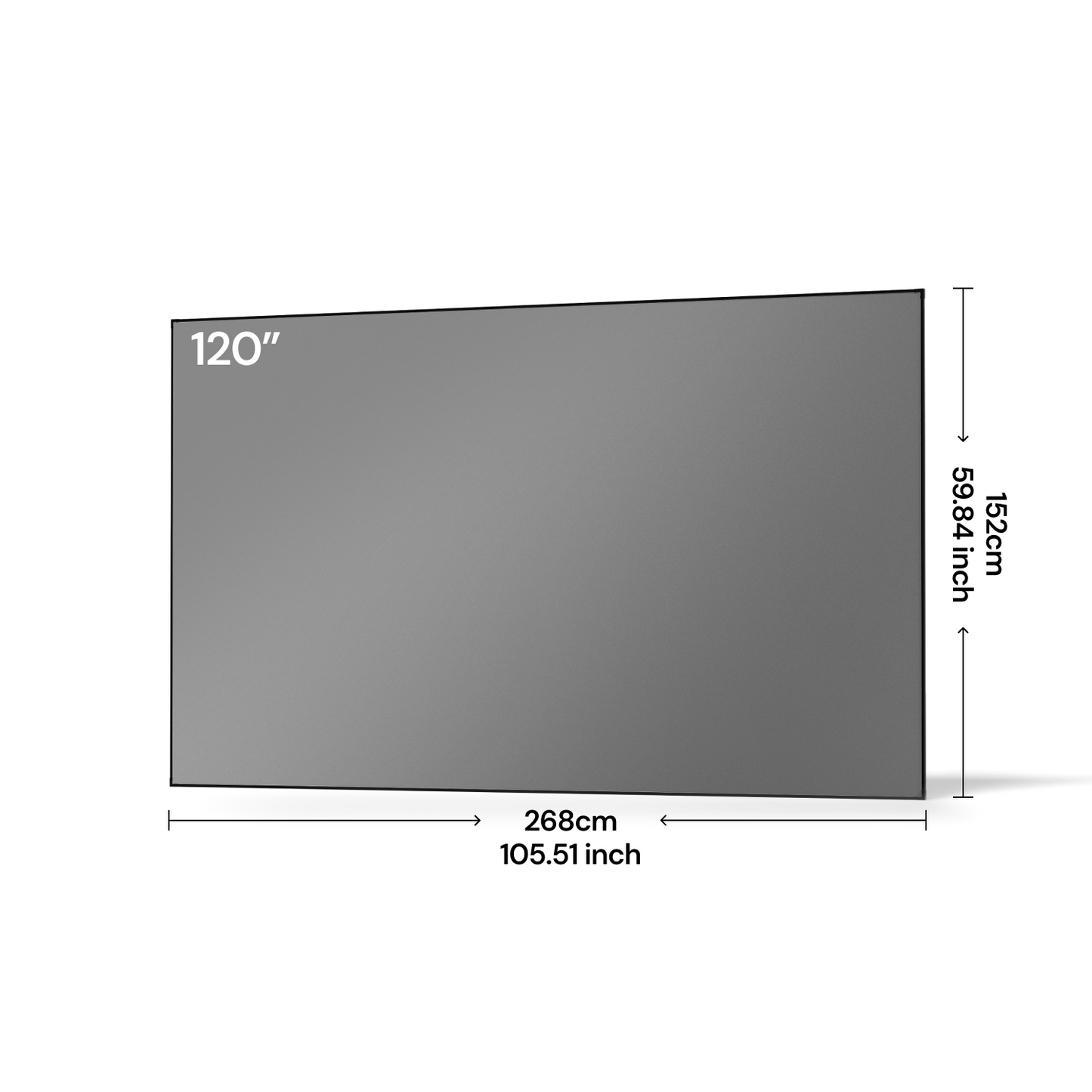 Valerion 100''/120'' Fresnel Ambient Light Rejecting Screen（EU€）