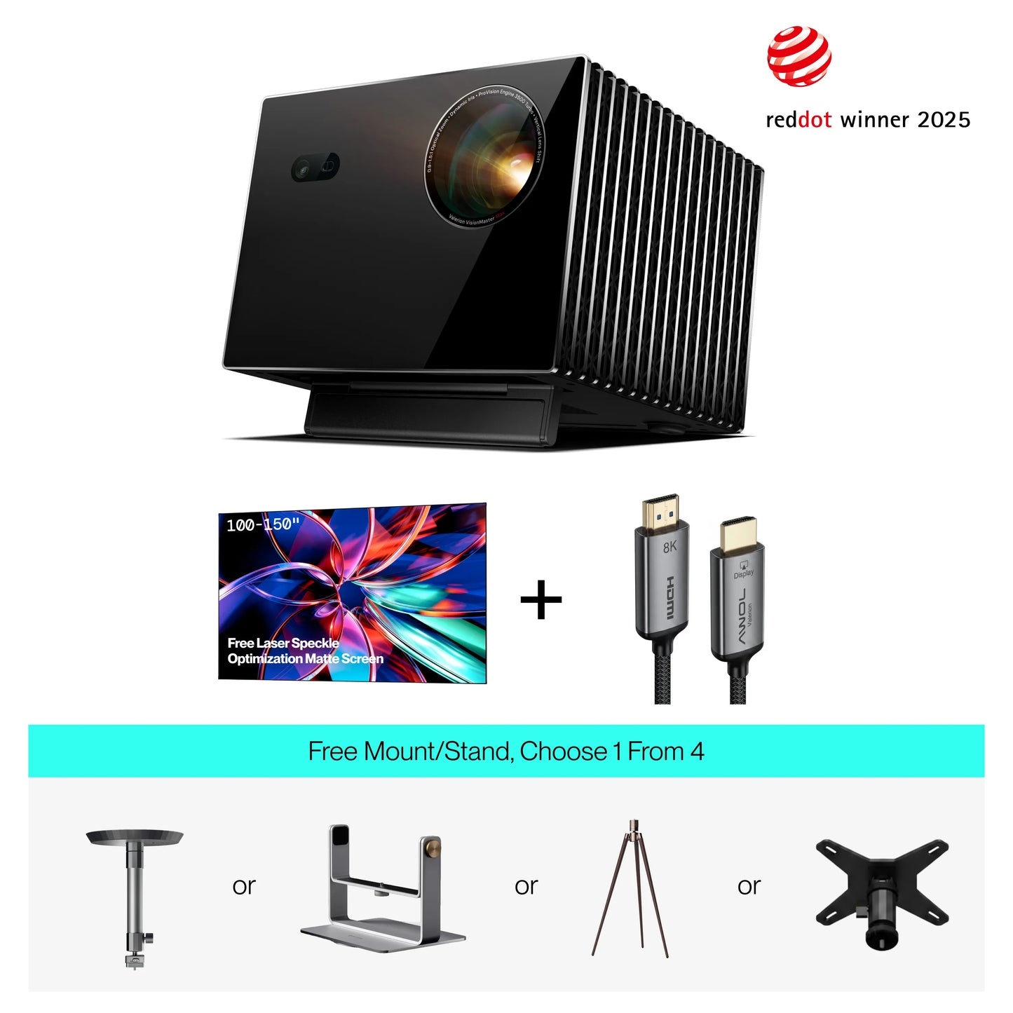 AWOL Valerion Max +Free Laser Speckle Optimization Matte Screen & Accessories