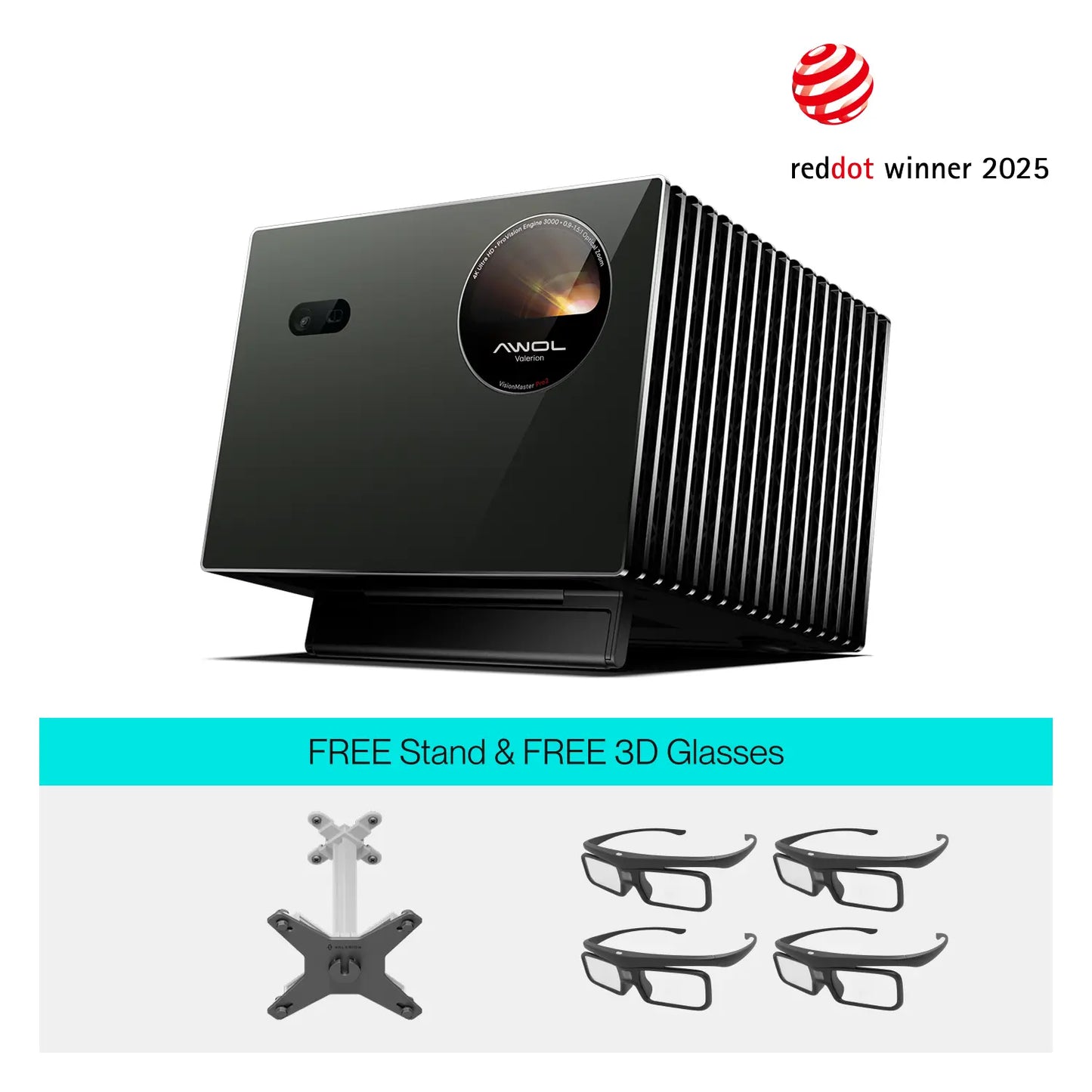AWOL Valerion Max + FREE Stand + FREE 3D Glasses*4
