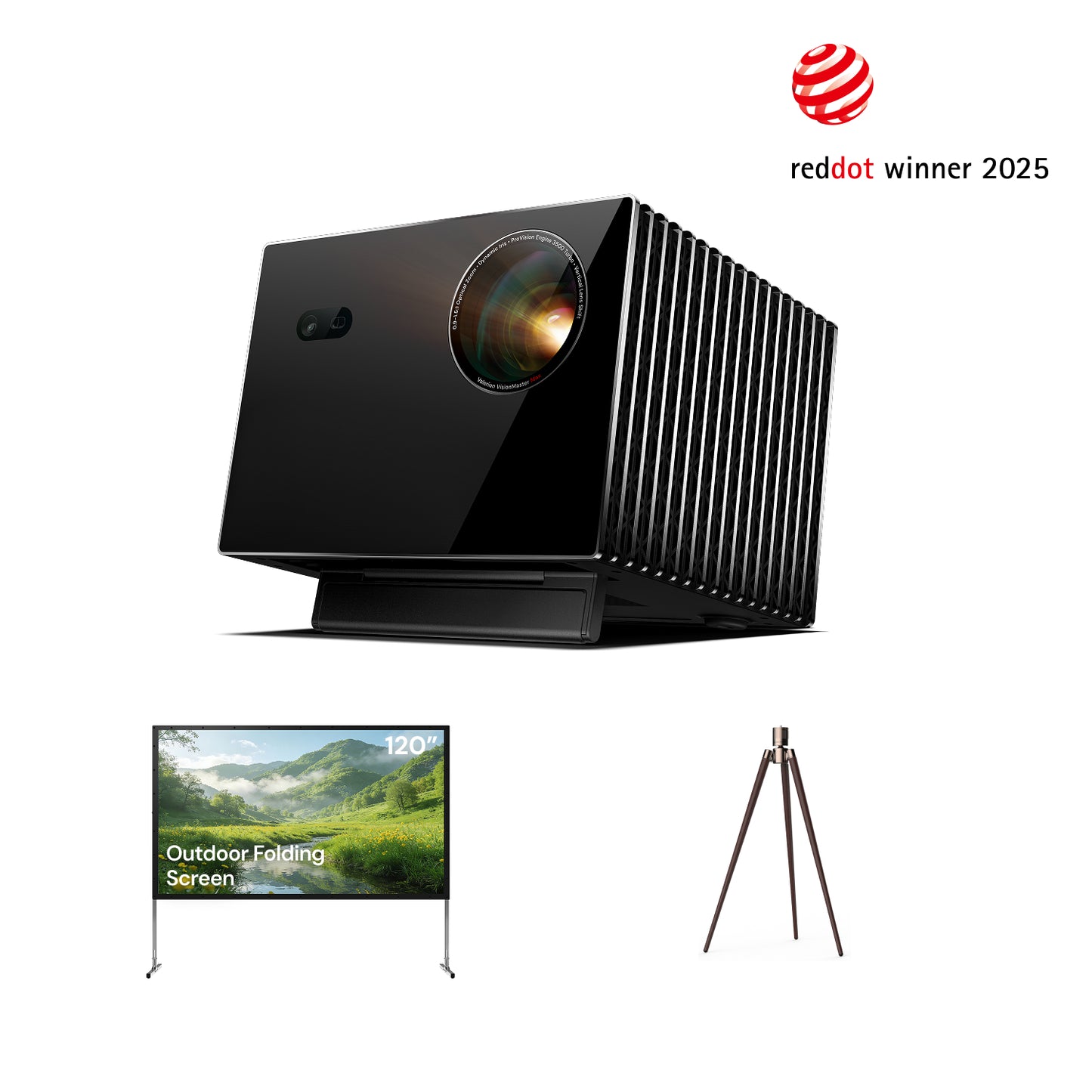 AWOL Valerion MAX+Outdoor Folding  Screen+ Walnut Tripod Stand（EU€）