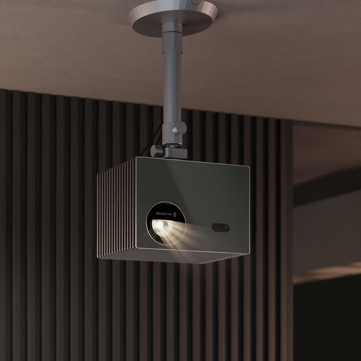VisionMaster Pro2 + White Screen + Ceiling Bracket + 3D Glasses